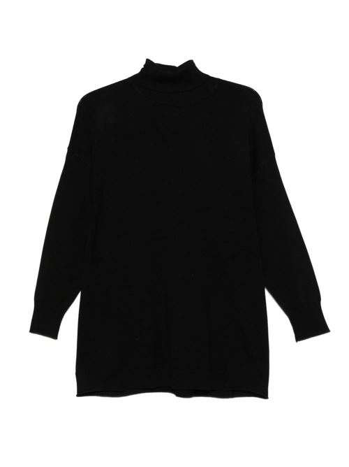 Maglione donna a collo alto nero EMME Marella | TRENTO011